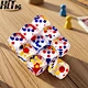 Custom Dice Acrylic Dice D6 Dice Board Game Dice Transparent Dice Tabletop Dice Bulk Dice Wholesale